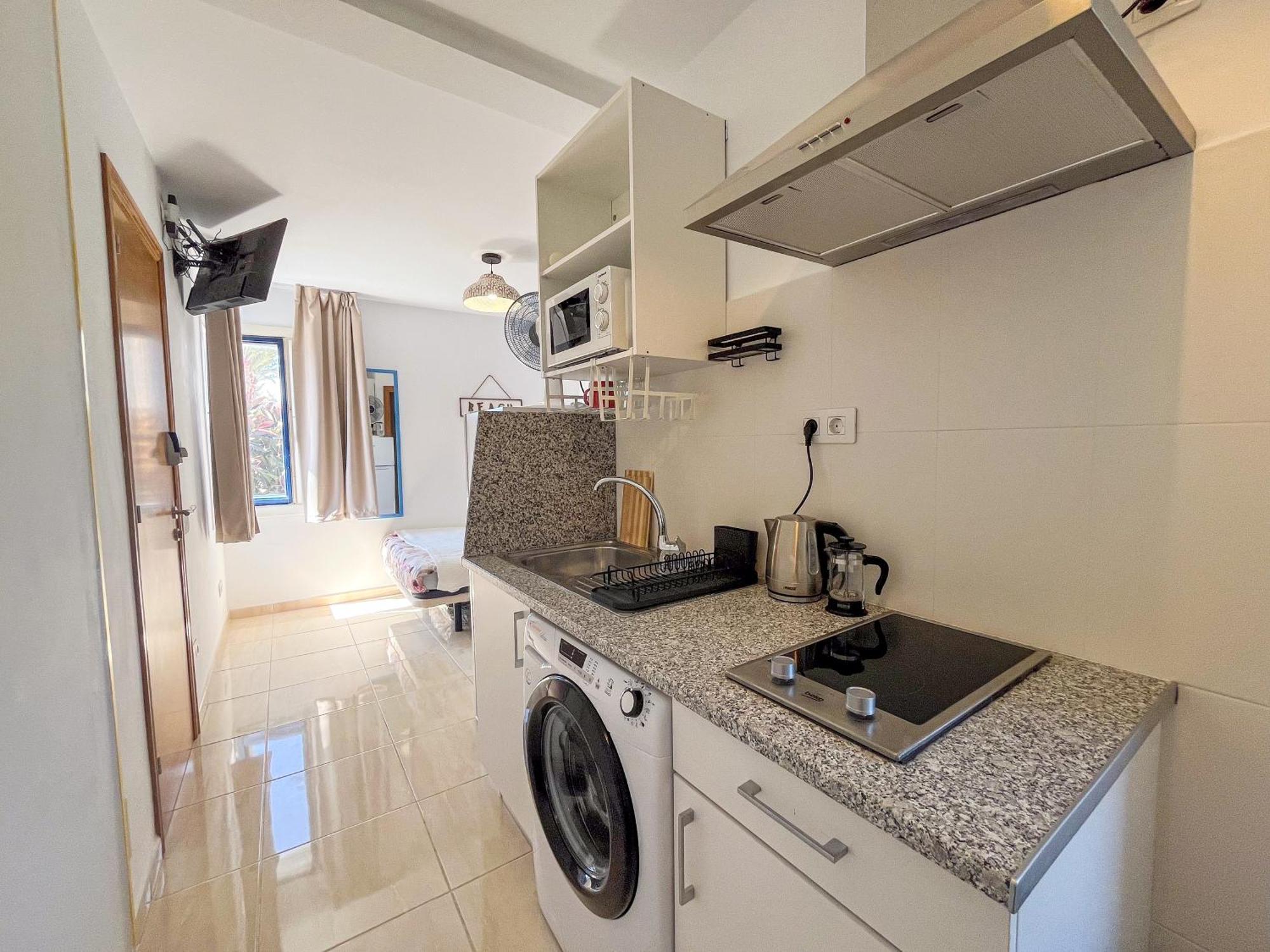 Beachside Studio In Corralejo Bilik gambar