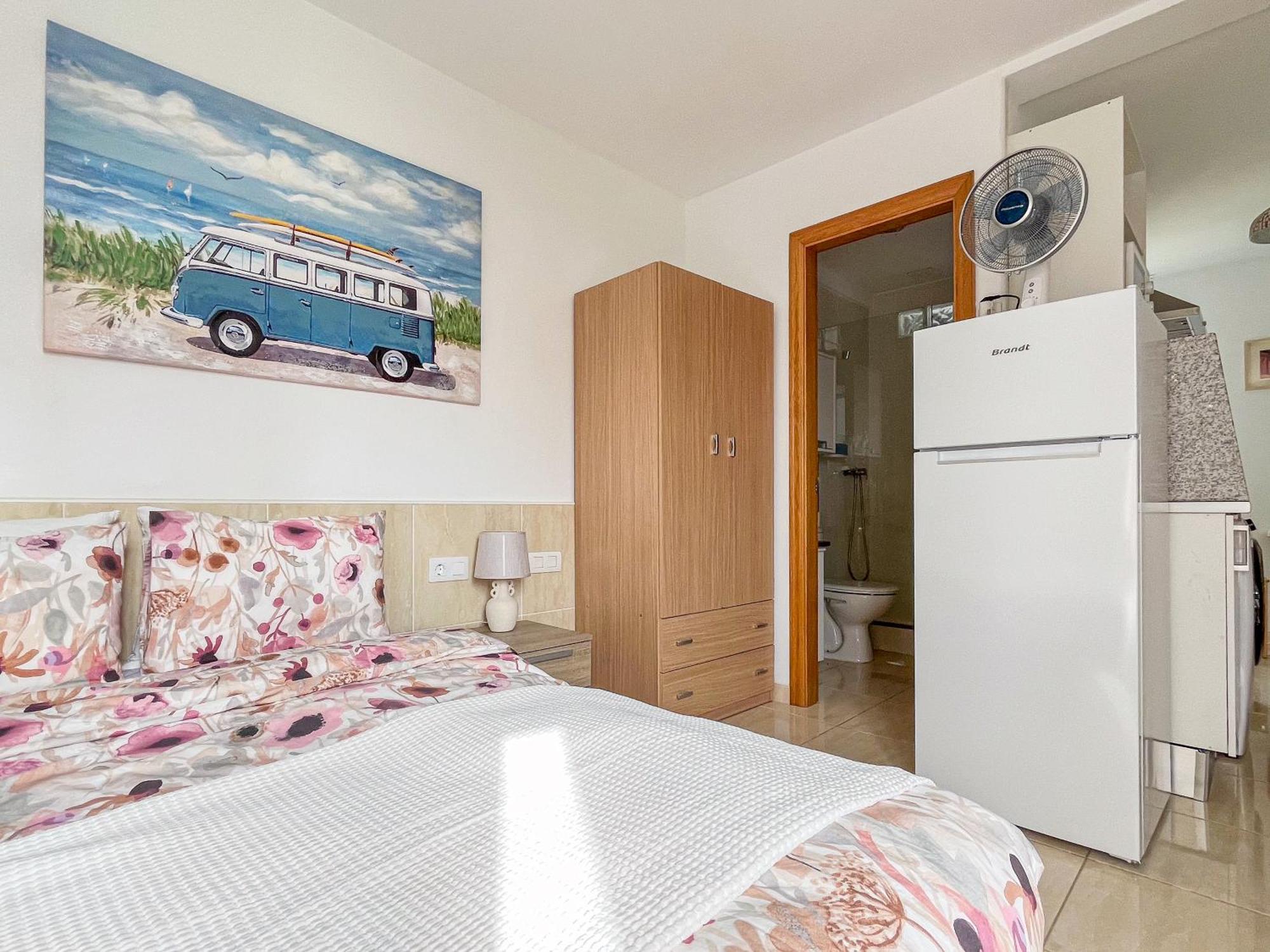 Beachside Studio In Corralejo Bilik gambar