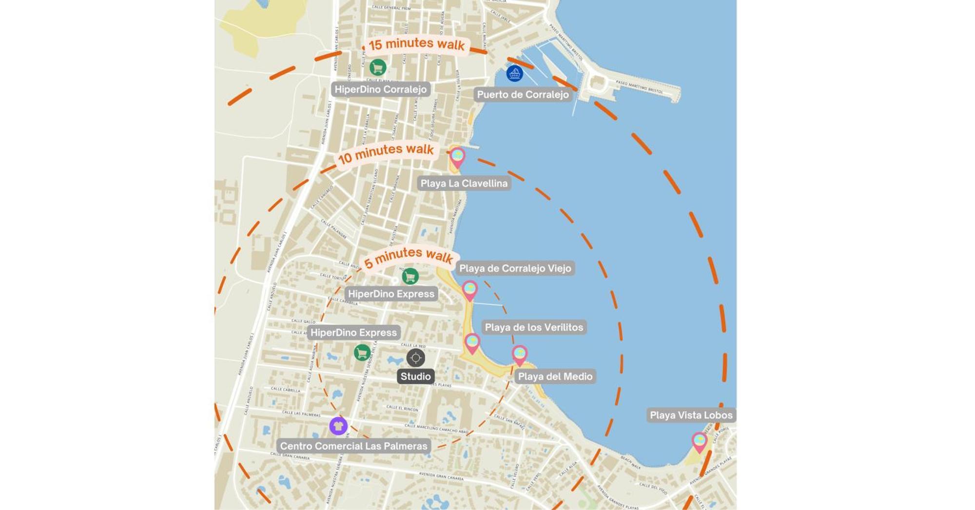 Beachside Studio In Corralejo Luaran gambar